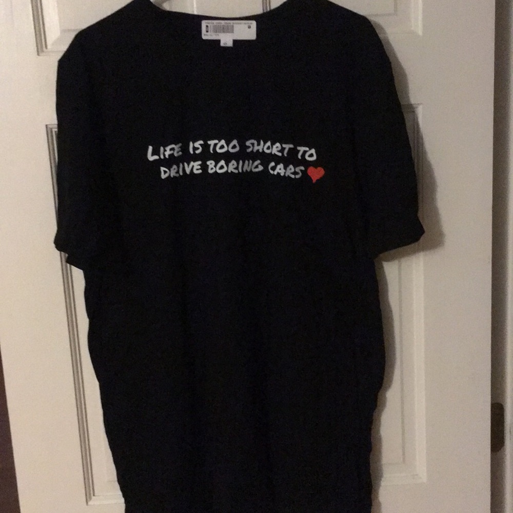 Life is too short to drive boring cars t-shirt